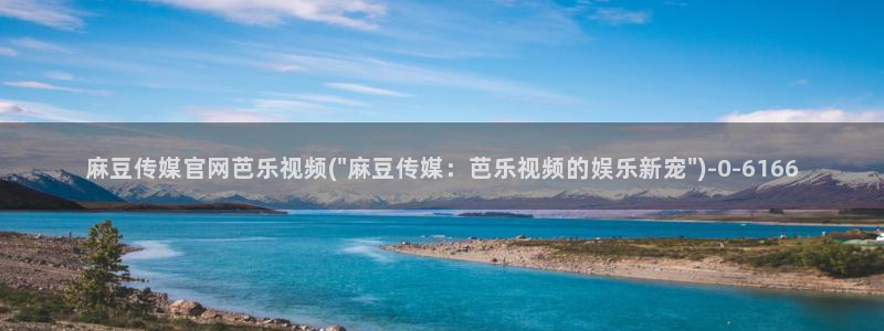 麻豆视频资讯文案
