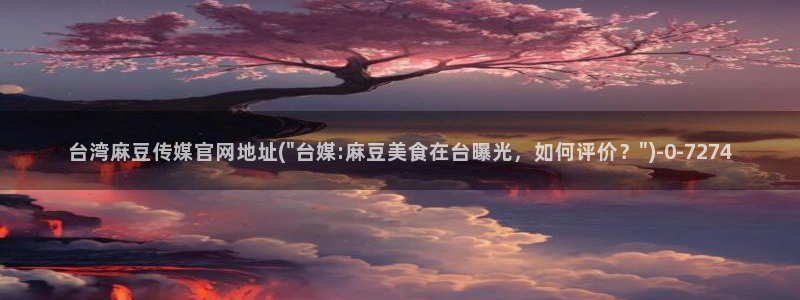 麻豆内容整理